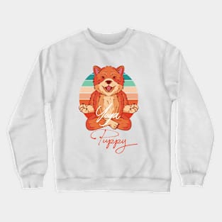 Zen Dogs Love Yoga Crewneck Sweatshirt